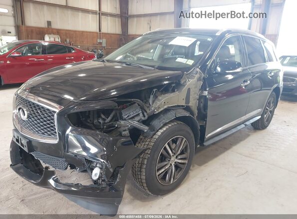 5N1DL0MM9KC525402 2019 INFINITI QX60 Black Դիմացի տեսք