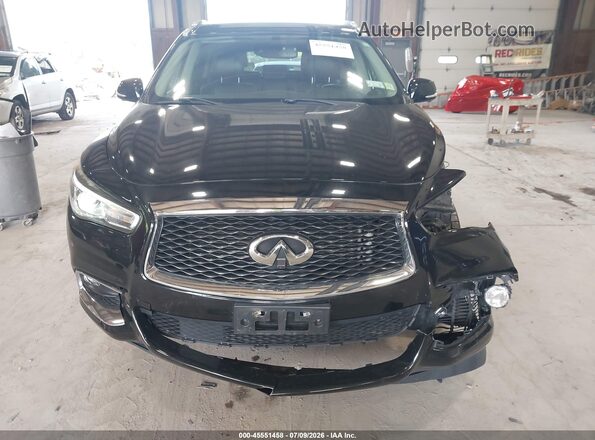 5N1DL0MM9KC525402 2019 INFINITI QX60 Black Սարքավորումների վահանակի տեսք