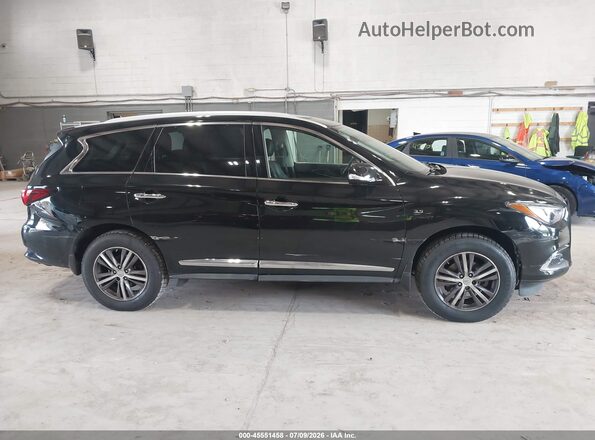 5N1DL0MM9KC525402 2019 INFINITI QX60 Black Սալոնի հետևի տեսք
