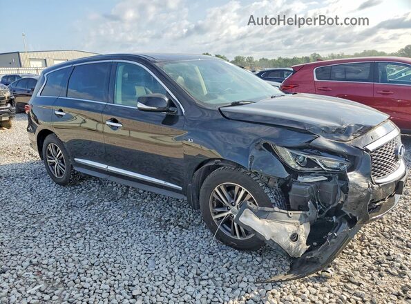 5N1DL0MM9KC534973 2019 INFINITI QX60 Black Առջևի աջ