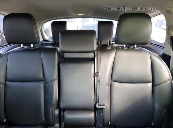 5N1DL0MM9KC534973 2019 INFINITI QX60 Black Հետևի նստատեղերի տեսք