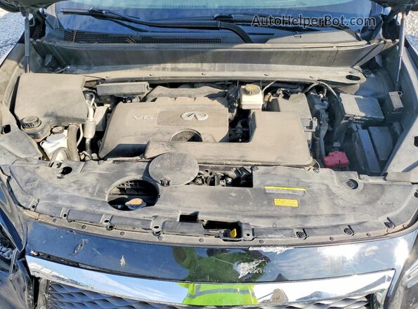 5N1DL0MM9KC534973 2019 INFINITI QX60 Black Շարժիչի բաժամունքի տեսք