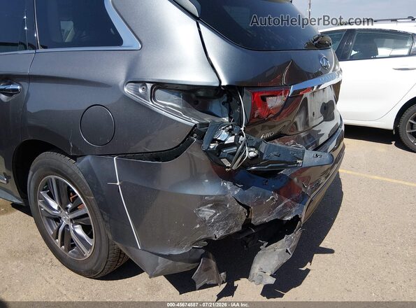5N1DL0MM9KC556147 2019 INFINITI QX60 Gray Front view