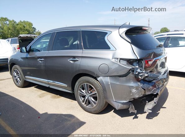 5N1DL0MM9KC556147 2019 INFINITI QX60 Gray 360 interior view