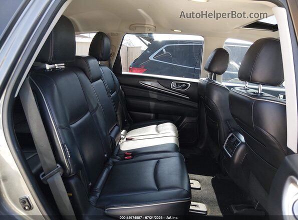 5N1DL0MM9KC556147 2019 INFINITI QX60 Gray VIN sticker view