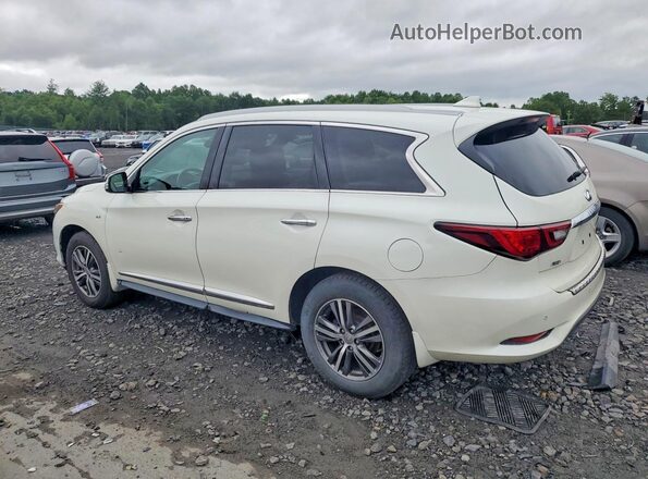 5N1DL0MM9KC563955 2019 INFINITI QX60 White Rear left