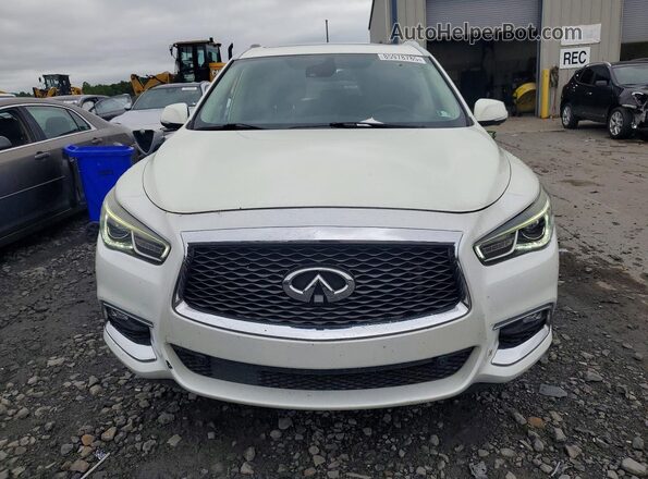 5N1DL0MM9KC563955 2019 INFINITI QX60 White Front view