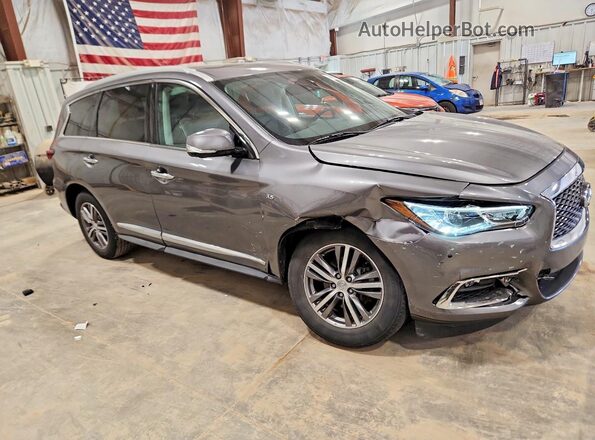 5N1DL0MM9LC506446 2020 INFINITI QX60 Gray Przód prawy