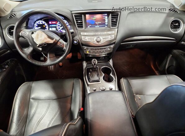5N1DL0MM9LC506446 2020 INFINITI QX60 Gray Widok deski rozdzielczej