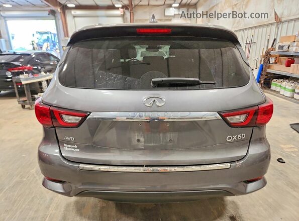 5N1DL0MM9LC506446 2020 INFINITI QX60 Gray Widok z tyłu
