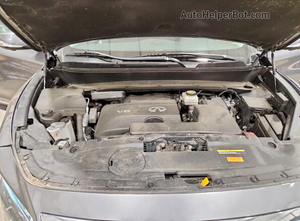 5N1DL0MM9LC506446 2020 INFINITI QX60 Gray Widok komory silnika