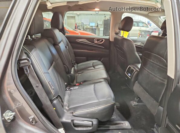 5N1DL0MM9LC506446 2020 INFINITI QX60 Gray Widok wnętrza z tyłu