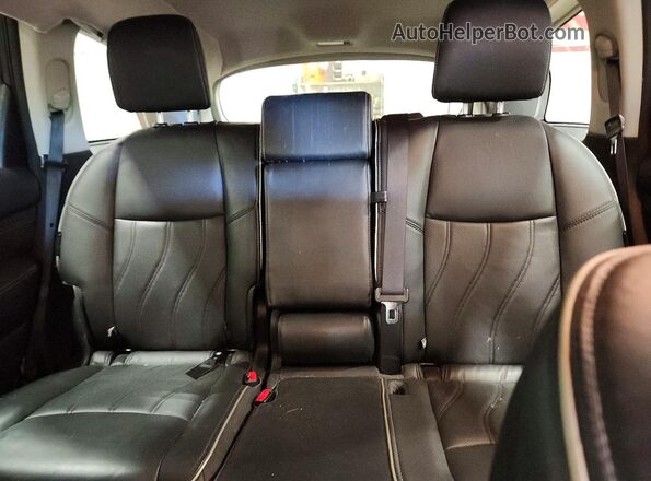 5N1DL0MM9LC506446 2020 INFINITI QX60 Gray Widok tylnych siedzeń