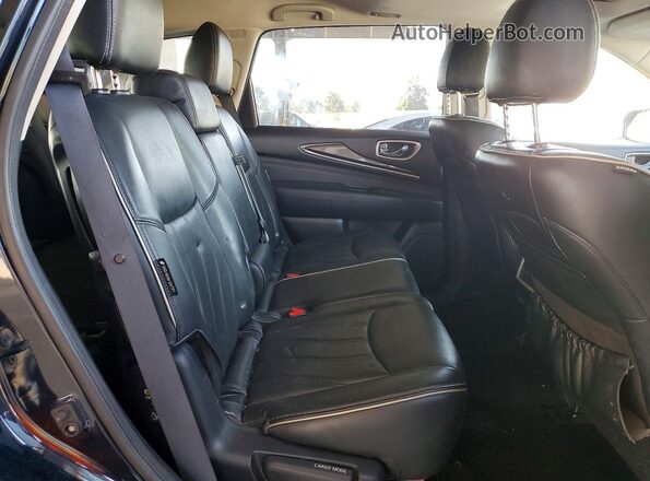 5N1DL0MM9LC508665 2020 INFINITI QX60 Blue უკანა სავარძლების ხედი