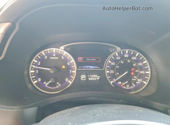 5N1DL0MM9LC508665 2020 INFINITI QX60 Blue ხელსაწყოთა პანელის ხედი