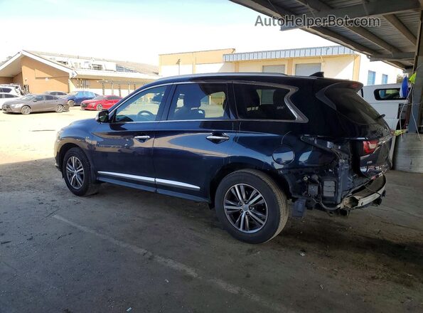 5N1DL0MM9LC508665 2020 INFINITI QX60 Blue უკანა მარცხენა