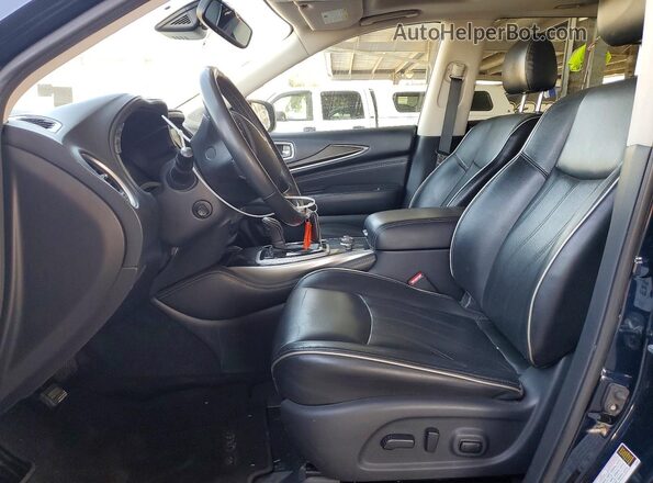5N1DL0MM9LC508665 2020 INFINITI QX60 Blue წინა სალონის ხედი