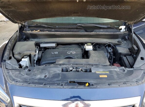 5N1DL0MM9LC508665 2020 INFINITI QX60 Blue უკანა სალონის ხედი