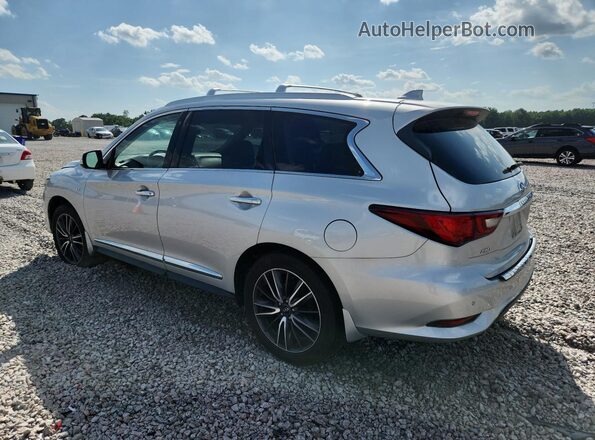 5N1DL0MM9LC509105 2020 INFINITI QX60 Silver უკანა მარცხენა