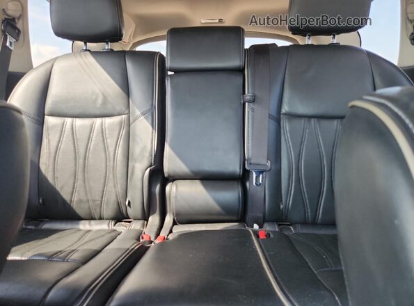 5N1DL0MM9LC509105 2020 INFINITI QX60 Silver უკანა სავარძლების ხედი
