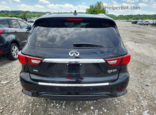 5N1DL0MM9LC516281 2020 INFINITI QX60 Black Rear view