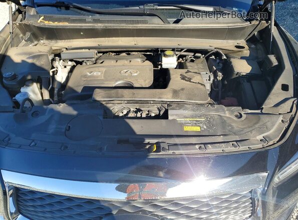 5N1DL0MM9LC517950 2020 INFINITI QX60 Black Սալոնի հետևի տեսք