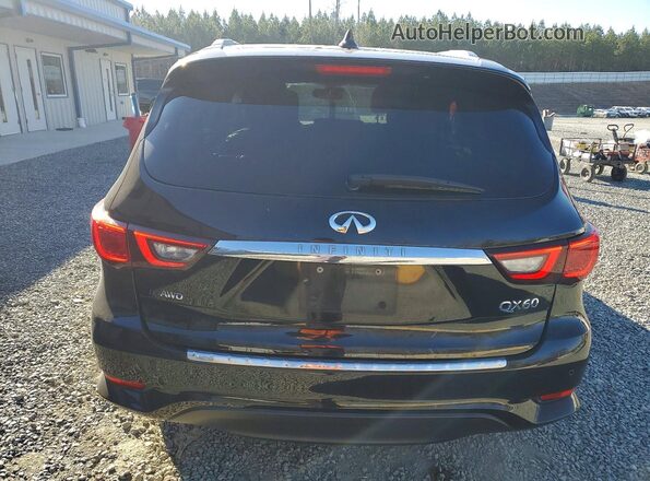 5N1DL0MM9LC517950 2020 INFINITI QX60 Black Հետևի տեսք
