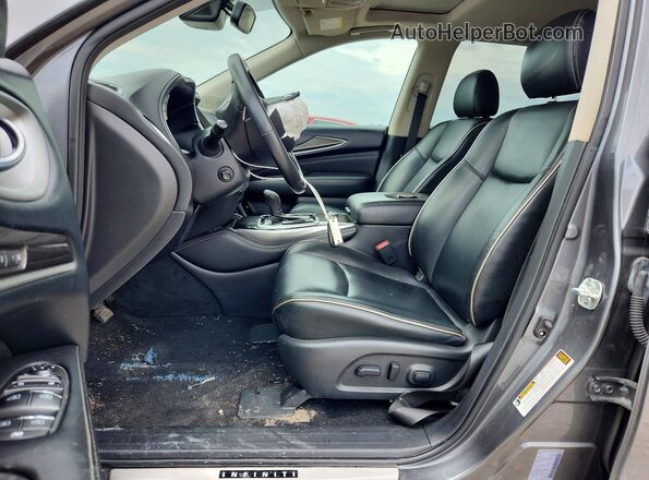 5N1DL0MM9LC535994 2020 INFINITI QX60 Gray Սալոնի դիմացի տեսք
