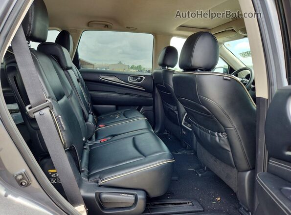 5N1DL0MM9LC535994 2020 INFINITI QX60 Gray Սալոնի հետևի տեսք