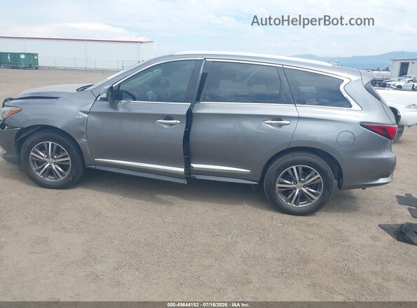 5N1DL0MMXHC508861 2017 INFINITI QX60 Silver უკანა მარცხენა