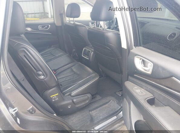5N1DL0MMXHC508861 2017 INFINITI QX60 Silver VIN კოდის სტიკერის ხედი