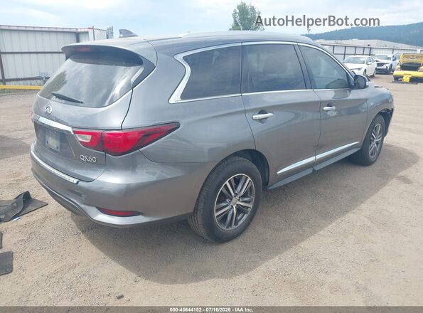 5N1DL0MMXHC508861 2017 INFINITI QX60 Silver უკანა მარჯვენა