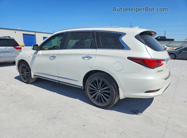5N1DL0MMXHC511002 2017 INFINITI QX60 White უკანა მარცხენა