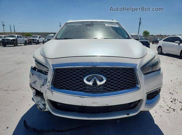 5N1DL0MMXHC511002 2017 INFINITI QX60 White წინა ხედი