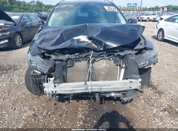 5N1DL0MMXHC513557 2017 INFINITI QX60 Black Սարքավորումների վահանակի տեսք