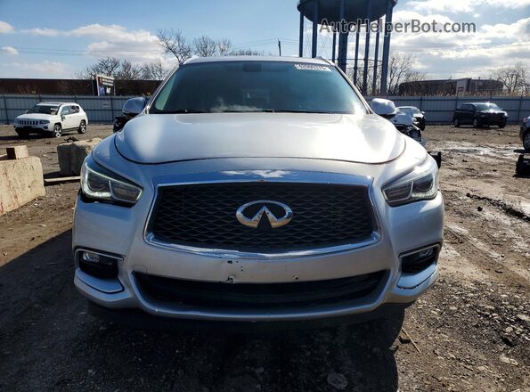 5N1DL0MMXHC521416 2017 INFINITI QX60 Silver Vista frontal