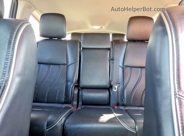 5N1DL0MMXHC521416 2017 INFINITI QX60 Silver Vista de los asientos traseros
