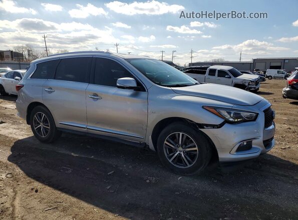 5N1DL0MMXHC521416 2017 INFINITI QX60 Silver Delantero derecho