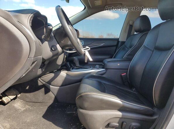5N1DL0MMXHC521416 2017 INFINITI QX60 Silver Vista interior delantera