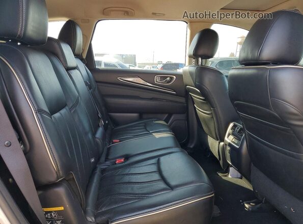 5N1DL0MMXHC521416 2017 INFINITI QX60 Silver Vista interior trasera