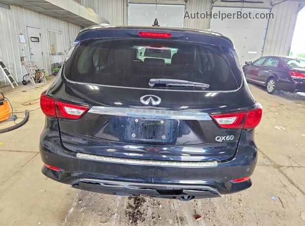5N1DL0MMXHC550527 2017 INFINITI QX60 Black Vista trasera