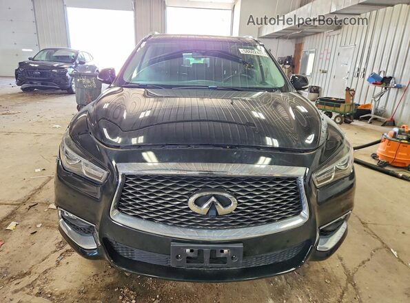 5N1DL0MMXHC550527 2017 INFINITI QX60 Black Vista frontal