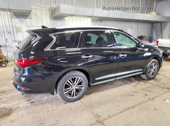 5N1DL0MMXHC550527 2017 INFINITI QX60 Black Trasero derecho