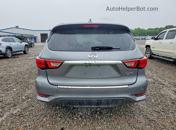 5N1DL0MMXJC507909 2018 INFINITI QX60 Серый Вид сзади