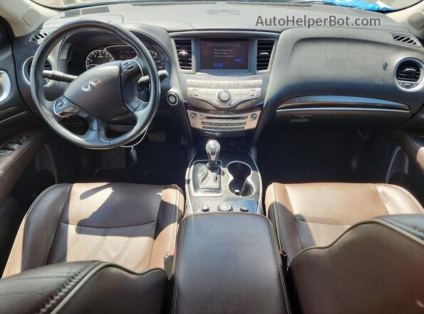 5N1DL0MMXJC507909 2018 INFINITI QX60 Серый Вид панели приборов