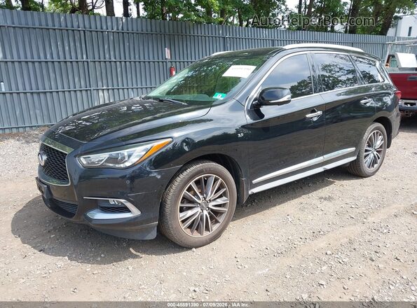 5N1DL0MMXJC514634 2018 INFINITI QX60 Black Front left