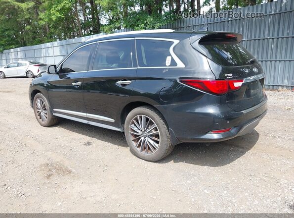 5N1DL0MMXJC514634 2018 INFINITI QX60 Black Rear left