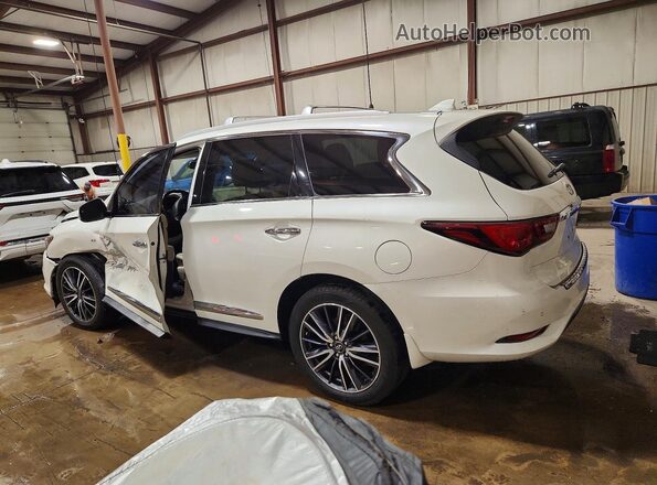 5N1DL0MMXJC528095 2018 INFINITI QX60 White Հետևի ձախ