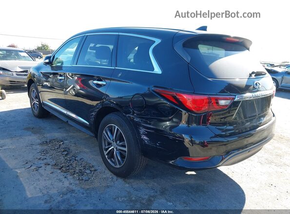 5N1DL0MMXJC534169 2018 INFINITI QX60 Black Trasero izquierdo