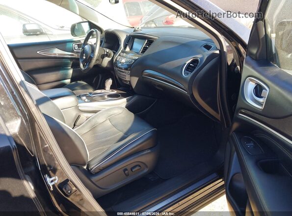 5N1DL0MMXJC534169 2018 INFINITI QX60 Black Vista interior delantera